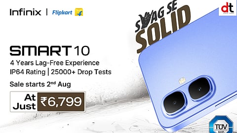 Infinix Launches SMART 10 with 120Hz Display and 5000mAh Battery