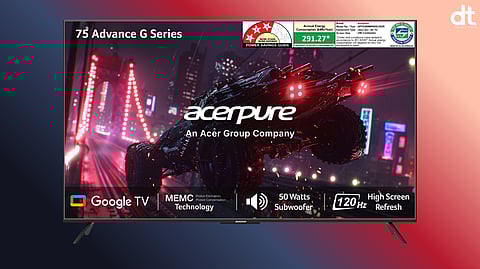Acerpure Launches Premium G Series Smart TVs with 120Hz Refresh Rate and Dolby Vision