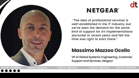 NETGEAR Unveils Professional Services for Commercial AV Customers