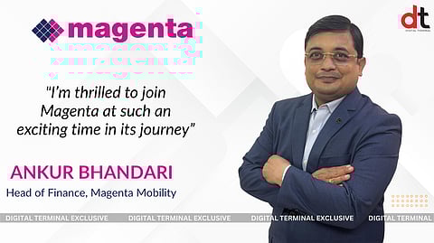 Magenta Mobility Names Ankur Bhandari as Head of Finance