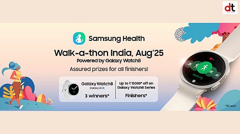 Samsung Kicks Off Walk-a-thon India to Inspire a Fitter Nation