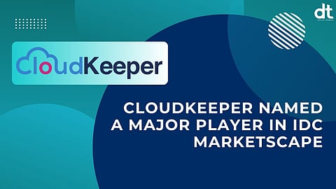 CloudKeeper Named Major Player in IDC MarketScape for FinOps Cloud Cost Optimization