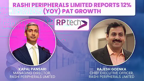 Rashi Peripherals Posts ₹617 Million Profit in Q1 FY26 with 12% YoY Growth