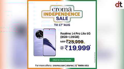 Croma Launches Independence Day Sale with Up to 50% Off on Electronics and Appliances
