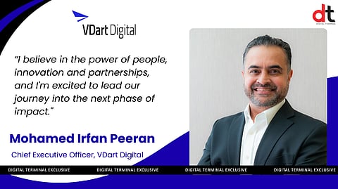 VDart Digital Named Mohamed Irfan Peeran as Chief Executive Officer