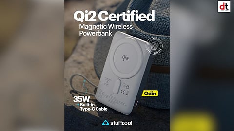 Stuffcool Introduces Odin 10,000mAh Wireless Powerbank with Built-In Stand