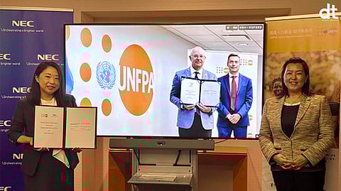 NEC Signs MOU with UNFPA to Develop Beneficiary Information Management System