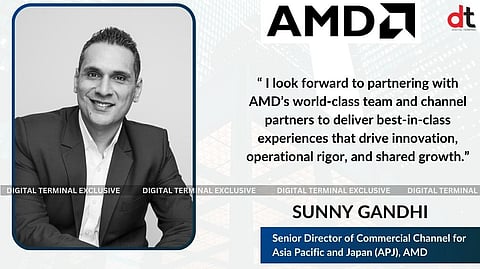 AMD Names Sunny Gandhi as Senior Director of Commercial Channel for Asia Pacific & Japan