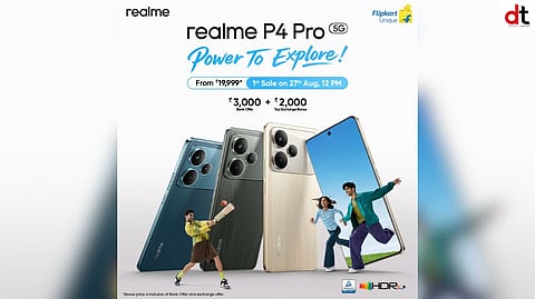 Realme P4 Series Launched in India with Dual-Chipsets and AI Camera