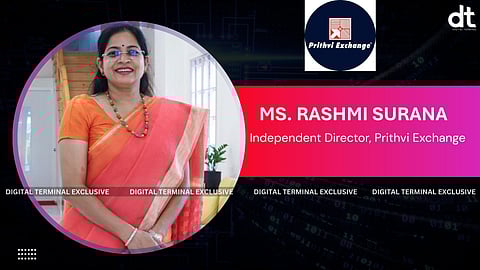 Prithvi Exchange Appoints Rashmi Surana as Independent Director