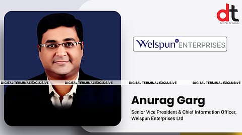 Anurag Garg Appointed as SVP & CIO at Welspun Enterprises Ltd