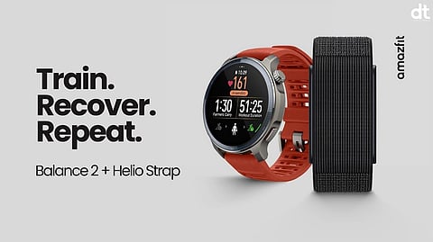 Amazfit Launches Helio Strap and Balance 2 in India