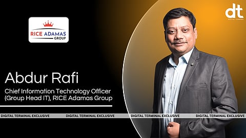 Abdur Rafi Appointed as Chief Information Technology Officer (Group Head IT) at RICE Adamas Group