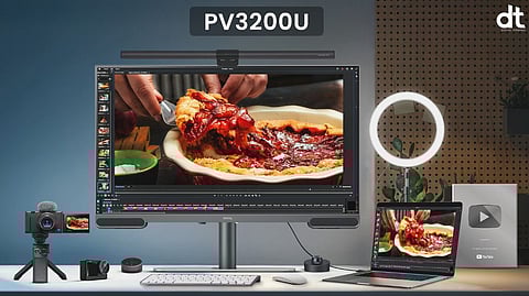 BenQ Launches PV3200U 32-inch 4K Monitor for Professional Video Creators