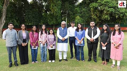 Hon’ble Minister Bhupender Yadav Interacts with Climate Engineering Students on Sustainable India
