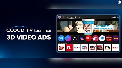 CloudTV Sets New Benchmark in CTV Advertising with 3D Ad-Units