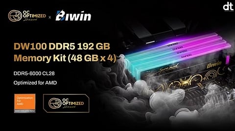 Biwin Launches DW100 192 GB DDR5 Memory Kit For AI And Advanced Computing
