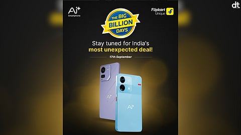 Flipkart Big Billion Days 2025 Welcomes Ai+ Smartphone With Early Access Deals