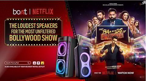 boAt Teams Up with Netflix India to Launch Show-Themed PartyPal 700 Speaker