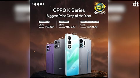 OPPO Announces Grand Festive Bonanza During Flipkart Big Billion Day Sale 2025