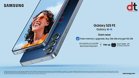 Samsung Galaxy S25 FE Available in India with AI Tools Like Gemini Live and Generative Edit