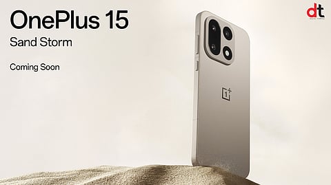 OnePlus 15 to Launch Globally in New ‘Sand Storm’ Finish