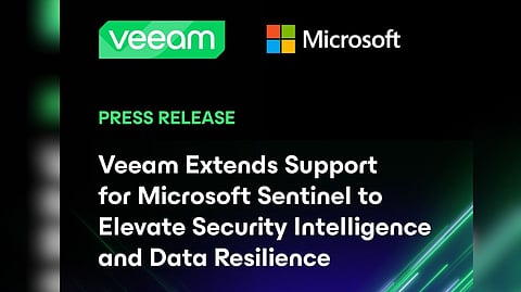 Veeam Extends Support for Microsoft Sentinel to Strengthen Data Resilience