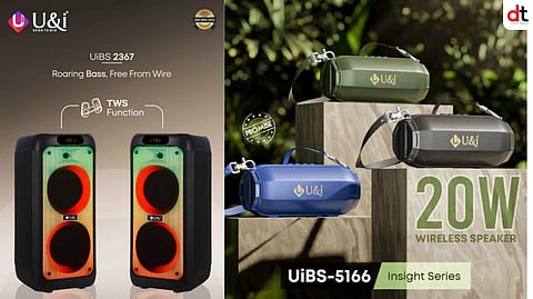 U&i Expands Audio Line-Up With UiBS 2367 Party Speaker and Three Portable Models