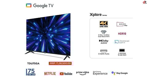 Elista Strengthens Premium TV Range with Launch of Bezel-Less Xplore 4K Google TVs