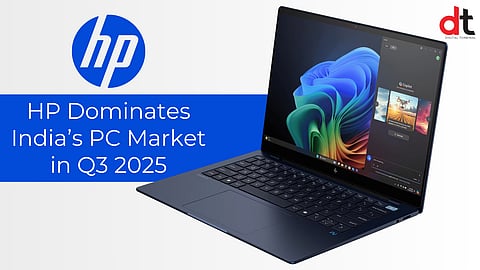 HP Leads India’s PC Market in Q3 2025 With 26.6% Market Share