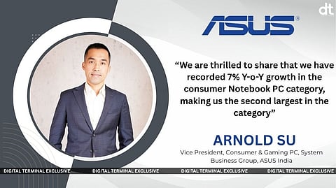 ASUS Secures 2nd Spot in India’s Consumer Notebook Market with 7% YoY Growth in Q3 2025