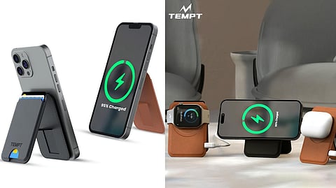 TEMPT Introduces Trigo Wallet with Built-In Stand and 15W MagSafe Wireless Charger