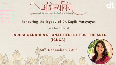 IGNCA Partners with Textile Archivist Sareekah Agarwaal to Present Abhivyakti Textile Exhibition