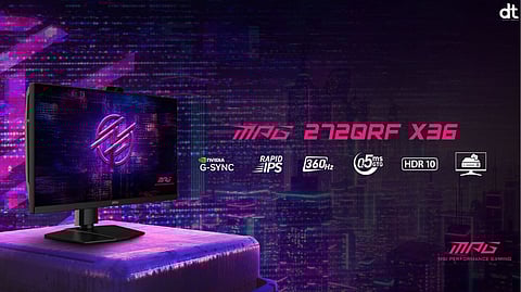 MSI Launches High Refresh Rate G-SYNC Monitor with NVIDIA for Competitive Edge