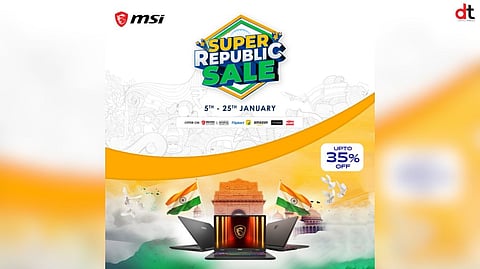 MSI Unveils Republic Day ‘Tricolor of Technology’ Sale with Offers Across India