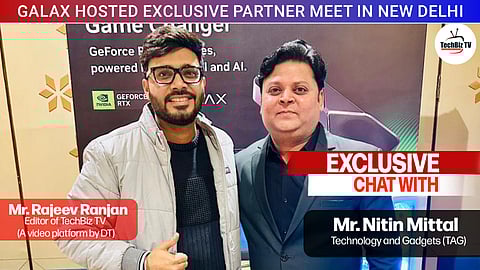 Exclusive Chat with Nitin Mittal, Technology and Gadgets I GALAX–NVIDIA Partner Meet #galax #nvidia