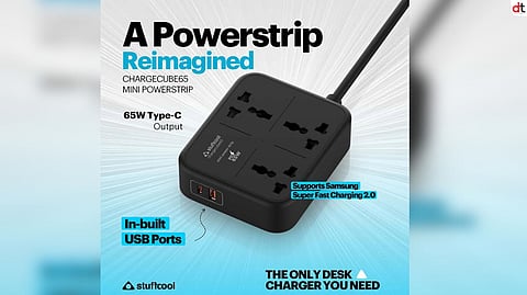 Stuffcool Launches ChargeCube 65W Powerstrip for Clutter-Free Desks and Workspaces
