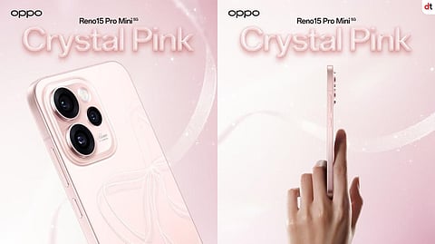 OPPO Launches Reno15 Pro Mini in Stylish Crystal Pink Variant in India
