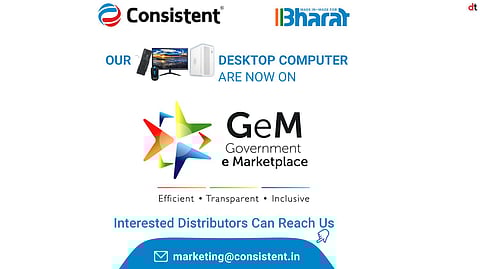 Consistent Infosystems Expands Public Sector Reach with Desktop Listings on GeM