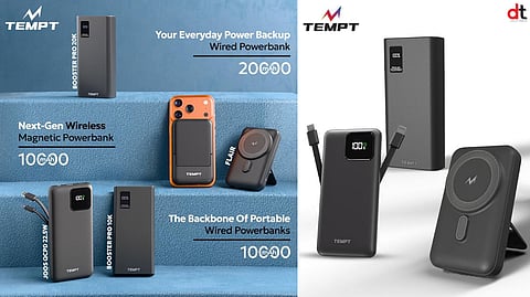 TEMPT Introduces Next-Gen Powerbanks Featuring Fast, Magnetic and High-Capacity Charging