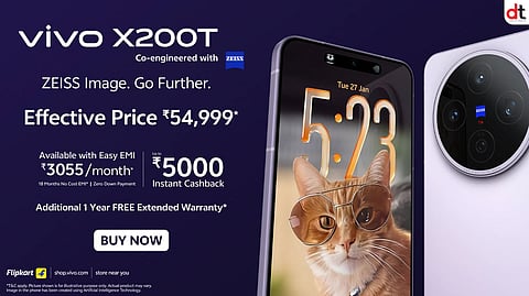 vivo Launches X200T Sales with Special Offers, Discounts, and EMI Plans