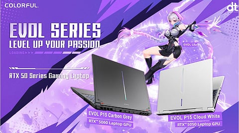 COLORFUL Expands EVOL Lineup with New P15 Gaming Laptops Featuring RTX 5060 and RTX 5050