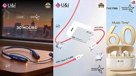 U&i Launches Seven New ENTRY STAR Tech Accessories for Everyday Use in India