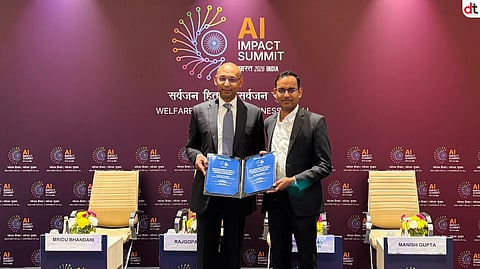 L :R  Vivek Mohindra, Senior Vice President and Special Advisor to the Vice Chair and COO, Dell Technologies  -  Manish Gupta, President and Managing Director at Dell Technologies, India

