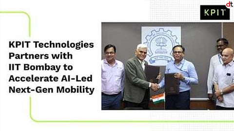 KPIT and IIT Bombay Sign MoU for Next-Gen Mobility Research