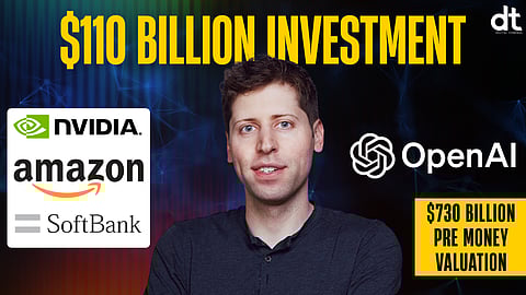OpenAI Secures $110 Billion Investment from NVIDIA, Amazon and SoftBank