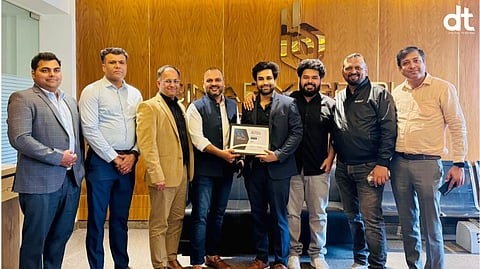 L-R- Krishna Kant, Commercial Sales Account Manager at AMD, Yogesh Mehta, Regional Channel and SMB Manager for Delhi NCR, Chandigarh and Punjab at AMD, Vivek Thapa, Global Brand Governance Specialist at AMD, Pankaj Dessai, Director Commercial Channel and SMB at AMD, Prakhar Toshniwal, Co-CEO at Binary Group, Arjit Tyagi, Co-CEO at Binary Group, Aashish Sawant, National Sales Manager Volume and Distribution Business at AMD & Mohit Chugh, Channel and SMB Sales Manager at AMD, 