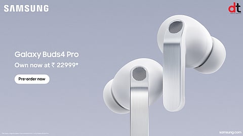 Samsung Launches Advanced Galaxy Buds4 Pro in India; Pre-Order Begins