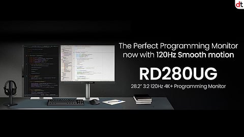BenQ Unveils RD280UG Programming Monitor Focused on Developer Performance