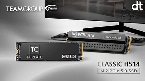 TEAMGROUP Launches T-CREATE CLASSIC H514 PCIe 5.0 SSD for AI Workloads